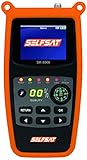 Selfsat SM 8000 Camping Satfinder HD DVB-S + DVB-S2 8PSK SAT Messgerät EU