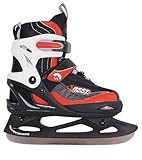 BEST SPORTING Schlittschuhe Damen I Schlittschuhe Kinder I Eislaufschuhe Herren I Verstellbare Schlittschuhe I Ice Skates I Eislaufschuhe I Gleitschuhe I Eislaufschuhe Damen I rot oder blau