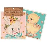 Primitives by Kathy Schwedisches Tuch 2er Set - Vintage Ostern