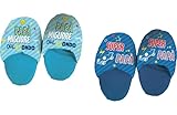 VARZI Hausschuhe Vatertag mit Widmung Einheitsgröße sortiert 1956, hellblau, 40 EU