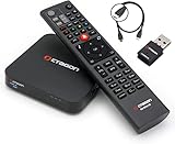 Octagon SX988 + 300Mbit WIFI Stick + HM-SAT HDMI Kabel, 4K UHD Smart TV Streaming Box mit 2 Betriebssystemen: Define OS + E2 Linux, Sat IP Receiver, Mediathek, YouTube, Internet Radio, Multiboot