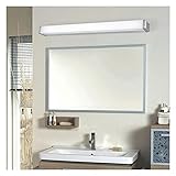 Moderne LED Schminkbeleuchtung - Wasserdichte Wandlampe für Badezimmer & Make-up - 45cm Weißlicht Spiegellampe für stilvolle und funktionale Beleuchtung