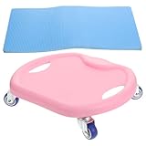 TOYANDONA 1Satz Abdominal Trainingsscheibe mit Kniepolster Multifunktionale Fitnessgeräte für Effektives Bauchmuskeltraining Rutschfeste Abdominalübungen für Fitnesslevels