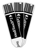 medisana Teststreifen zur Blutzuckerbestimmung, Für MediTouch & MediTouch 2, Leichte Anwendung, Präzise Messung, Inkl. Unterfüllungserkennung, 50 Stück