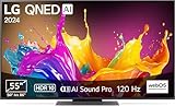 LG 55QNED86T6A TV 55' (139 cm) QNED Fernseher (α8 4K AI-Prozessor, webOS 24, HDR10, bis zu 120Hz) [Modelljahr 2024]