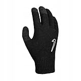 Nike Unisex – Kinder YA Knitted Tech and Grip 2.0 Handschuhe, Schwarz, S/M
