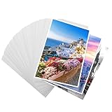 Fotopapier a6 glänzend, 10.2x15.2cm, 100 Blatt 260g/m2, Inkjet Fotopapier, Wasserdicht Und Schnell Trocknend, Klares Farbmuster