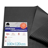 BigDean wasserdichte Antirutschmatte Auto 120x100cm universell zuschneidbar – rutschfeste Kofferraum Schutzmatte