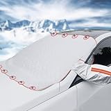 CWMMKL Windschutzscheibenabdeckung Auto für CRV 5 Seats 2017-, Magnetische Frontscheibenabdeckung Winter Frost Staub Wasserbeständig