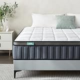 SZSL INDULGE IN COMFORT Matratze 200x200 cm 7-Zonen H4 H3 Höhe 26cm Federkernmatratze mit Öko-Tex Zertifiziert Orthopädische Taschenfederkernmatratze mit Schaumstoff 100 Nächte Probeschlafen
