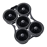 Donut-Formen zum Backen – Silikon-Donut-Tablett, Kuchenform, Antihaft-Backform, Luftfritteusen-Zubehör für Geburtstag, Küche, Brownies, Cupcakes, Muffins, Party, Dessert, Gebäck, Bagel