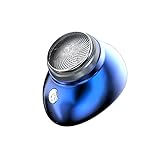 Mini-Rasur für Herren, USB-Elektrorasierer, tragbarer Nass- und Trockenrasierer für Männer, für Zuhause, Büro, Geschäft, Reisen (Farbverlauf)