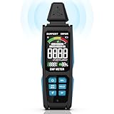 EMF Messgeräte, DURFICST 5-in-1, Wiederaufladbarer Digitaler Strahlungsdetektor für Elektromagnetische Felder für EF-, RF-, MF- und WiFi-Signale Sowie 5G, Mobilfunkmasten, Smart Meter, WiFi, Bluetooth