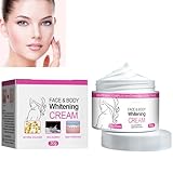 KOAHDE Aufhellende Körperlotion,Körperaufhellungscreme,Unterarm Whitening Cream,Aufhellungscreme für dunkle Haut,Whitening-Creme für die Achselhöhlen,Körperpflege-Creme für die Achselhöhlen,1PC