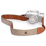 TARION Kamera Schultergurt Kameragurt Kamera Tragegurt Bohemian Nackengurt Kamera Band Hals Camera Neck Strap für Canon Fuji Nikon Olympus Panasonic Nikon Pentax Sony usw. Braun