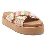 Roxy Syenna Hi - Platform Sandals for Women - Plateau-Sandalen - Frauen - 42 - Orange.
