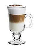 Topkapi 250.670 - Irish Coffee, Punsch, Glühwein, Heiße Schokolade Becher mit Henkel, Modell 44856, ~225 ml, 6 Stück