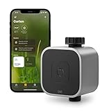 Eve Aqua – Smarte Bewässerungssteuerung per App oder Siri, Garten und Balkon automatisch bewässern, Zeitpläne, Gießen von unterwegs, einfache Bedienung, Thread, Apple HomeKit, Keine Bridge