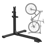 Mimoke Vertikaler Fahrradständer - Freistehender, aufrechter Bodenständer für die Aufbewahrung von Fahrrädern in Innenräumen - Garagen und Wohnungen (one piece)