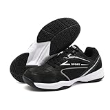 Hixingo Badmintonschuhe Männer Tennisschuhe Herren Damen, Squashschuhe 36-46 EU Hallen- & Fitnessschuhe Eva Gepolsterte Sohle Sneakers Herren Turnschuhe für Tennis, Badminton, Volleyball, Usw