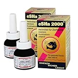 Doppelpack! 2X Esha 2000-2X 20ml für 1600 Liter (Breitbandwirkung gegen Verpilzungen, Flossenfäule und bakterielle Krankheiten)