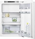 Siemens KI22LADD0 iQ500 Einbau-Kühlschrank / D / 115 kWh/Jahr / 124 l / hyperFresch Plus / LED Beleuchtung / safetyGlas Ablagen / Flachscharnier