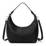 TIAASTAP Damenhandtasche klein Hobo Bag Handbags for Women y2k Bag Ledertasche Vintage Shoulder Bag Women Schwarze Handtasche für Damen Umhängetasche, mit Abnehmbarer Schultergurt