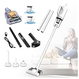 LRF-yxkj Staubsauger Kabellos Mit Wischfunktion 5 in 1 Mit Wischfunktion,200ml Wassertank, Handstaubsauger Kabellos Für Tierhaare, Teppich, Zuhause Und Hartboden