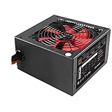 Mars Gaming MPII650 - Netzteil gaming für PC (650W, ATX, die für die Spieler, Antivibrationssystem , aktive PFC, 12 V), rot und schwarz