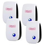 Milbenstecker 4er-Pack – Effektiv Milben Reduzierend, Leiser Betrieb, Plug-and-Play, Ideal für Schlafzimmer & Wohnzimmer, Einfache Nutzung