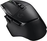 Logitech G G502 X Lightspeed Kabellose Gaming-Maus – Optische Maus mit LIGHTFORCE Hybrid-optisch-mechanischen Schaltern, Hero 25K Gaming-Sensor, kompatibel mit PC – MacOS/Windows – Schwarz