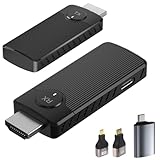 OBEST HDMI Wireless Transmitter and Receiver, HDMI Transmitter 4K Wireless zum Streamen von Video und Audio vom Laptop/PC/Kamera zum Monitor/Projektor/TV, 2,4 G/5 G HDMI Funkübertragung
