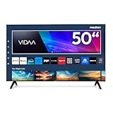MEDION 125,7 cm (50 Zoll) Ultra HD Fernseher (Smart-TV, HDR10, VIDAA Store, Netflix, Prime Video, Disney+, DAZN, Paramount+, HbbTV, PVR, Bluetooth, MD 850200)