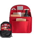 Taschen-Organizer – Rucksackeinsatz, Futter für Taschen-Organizer | Multi-Taschen-Reiserucksäcke mit Fächern für die Schultertasche, hält die Elemente und