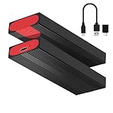 USB 3.2 2Gen HDDs Externes Gehäuse Box NVMe PCIE Satas M Key Festplatten Disk Case