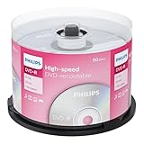 Philips DVD-R Rohlinge High-Speed (4.7 GB /120 Minuten Video, 1-16x Speed, 50er Spindel)