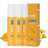 Lutein Anti-Falten Serum öl, Lutein Augenessenzöl, Lutein Eye Essence Oil, Vc Lutein Anti Falten öl, Anti-Aging-Augenserum gegen Falten, Tränensäcke, Schwellungen Und Augenringe Entfernen (8ml, 3PC)