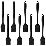 8 Stück Backpinsel, Silikonpinsel Für Kuchen Und Gebäck, Hochwertige Silikon Backpinsel, 21 X 3,5 Cm, Spülmaschinenfest Und Langlebig