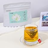 JGFWAT Früchtetee Kräutertee | Früchte- und Kräutertee ohne Koffein | 7 Pyramidenbeutel | Glutenfrei | Laktosefrei | Einzeln Verpackte | 9 traumhaften Sorten - 21g (Jasmintee)