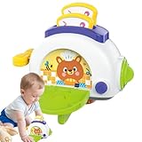 Besreey Aktivitätswürfel, animierter Würfel | sensorische Aktivitätswürfel – Entwicklung der Vorschulerziehung – Fidget Spielzeug für Reisen, verbessert die Feinmotorik