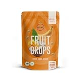 Myfruits Bio Fruit Drops, Mango-Kokos-Banane, Gefriergetrocknete Fruchtsnacks, 20g