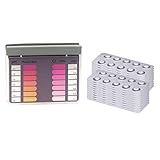 Wassertester für Chlor und pH Wert mit 200 Reagenztabletten je 100 x Chlor DPD1 und 100 x pH Phenol Red