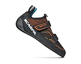 Scarpa Herren Reflex V Kletterschuhe, Black-Flame FFX, 41 EU