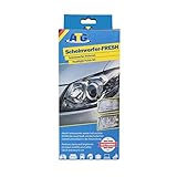 ATG Scheinwerfer Aufbereitung Set, Polierset für matte und blinde Scheinwerfer aus Kunststoff, atg scheinwerfer fresh, Plexiglas Politur, Headlight restoration kit scheinwerfer klarsicht-set