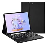 LAMA iPad-Tastaturhülle mit Touchpad, kabellose Tastaturhülle für 27,7 und 27,9 cm (11 Zoll) iPad (iPad Air 5. / 4. und iPad Pro 2022/2021/2020/2018), iPad-Hülle mit kabelloser Tastatur und