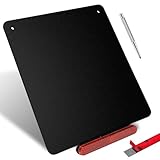 polarmotor Kennzeichenhalter Motorrad mit Reflektor Rückstrahler rot Kennzeichenplatte Aluminiumlegierung 180x200 mm，Platte für Kennzeichen