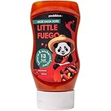 Pandalicious Saucen - Kalorien-, Zucker- & Fettarm - Ohne künstliche Konservierungsstoffe - Glutenfrei - Vegan - 100% Geschmack (Little Fuego - Milde Salsa Soße)