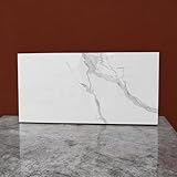 tocdesign | Wandpaneel als Alternative zur Fliese, Musterpaneel 30cm x 20cm | Calacatta