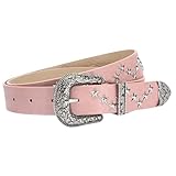 YIGZYCN PU Leder Taillengürtel Elegantes Outfit Stilvoller Bund Vintage Conchos Gürtel Für Stilvolle Outfits