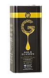 Elasion Gold Natives Olivenöl Extra 5 Liter | Griechische Olivenöl 0,3% aus Kreta | Extra nativ | Sortenrein | Kaltgepresst | Niedriger Säuregehalt